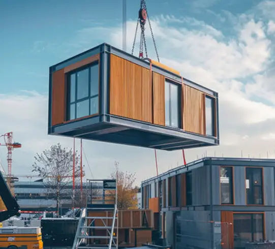 Modutech modular building exterior